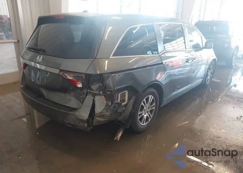 2012 Honda Odyssey Ex-L z USA, uszkodzony, nr VIN 5FNRL5H69CB089626